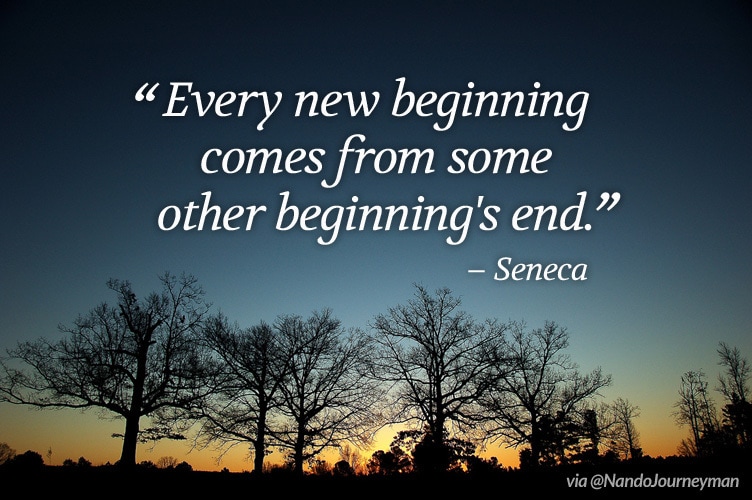 Quote About Starting Over by Seneca